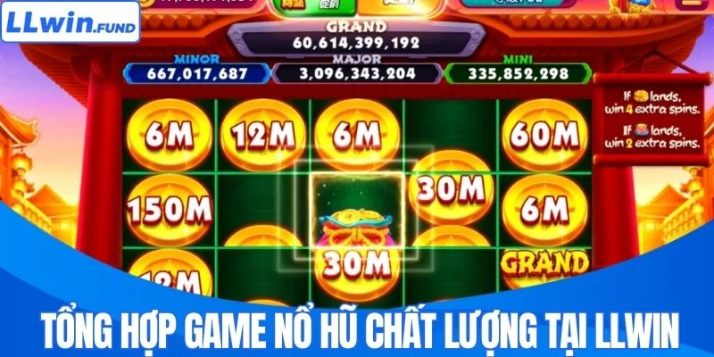 Danh sách game nổ hũ uy tín hàng đầu tại LLWIN