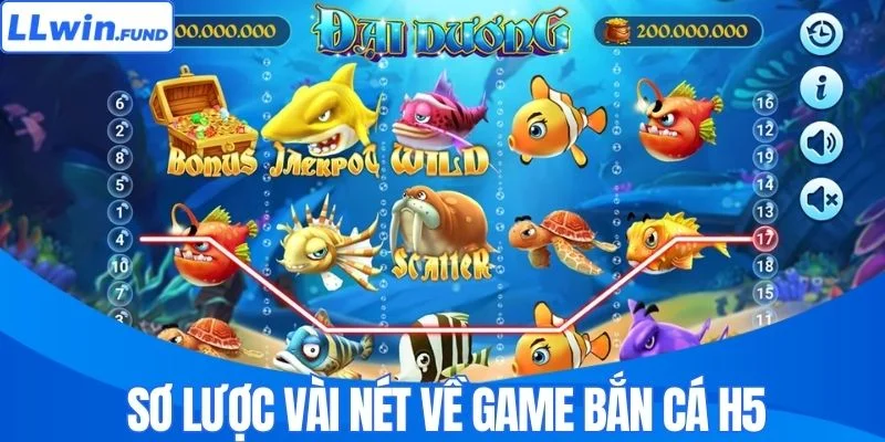 Tổng quan về game bắn cá H5 tại LLWIN